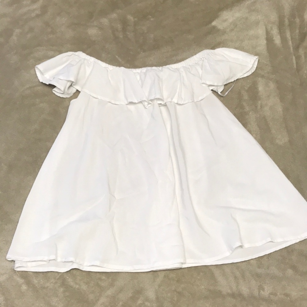 flowy off the shoulder blouse